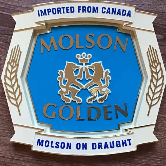 Molson Golden beer sign - Picture 1 of 3